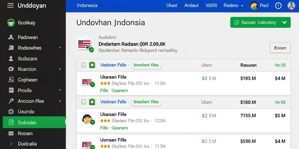 Tampilan awal yang menarik dan intuitif.