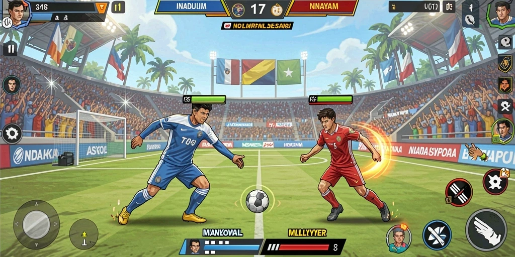 Tampilan menu utama 555ZK yang menarik.
