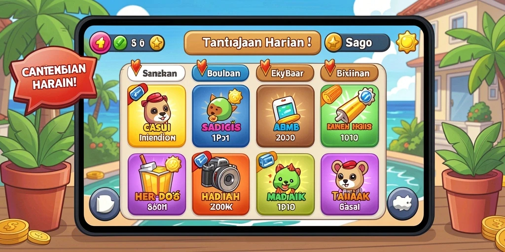Tampilan antarmuka yang sederhana dan intuitif.