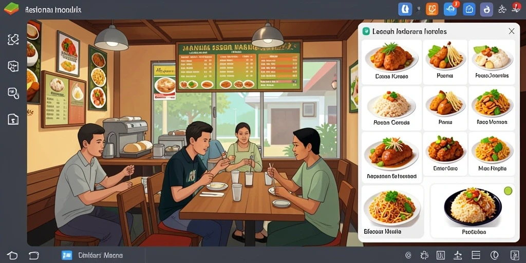 Tangkapan layar memperlihatkan karakter utama dalam momen penting.