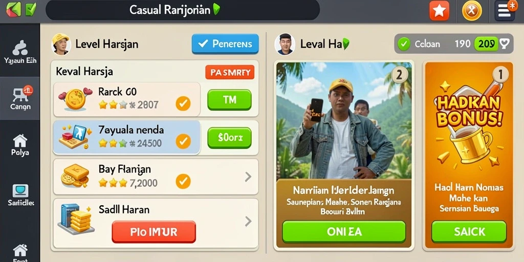 Tampilan antarmuka yang ramah pengguna.