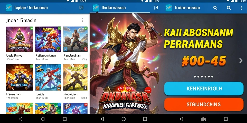 Tampilan antarmuka yang intuitif dan menarik.