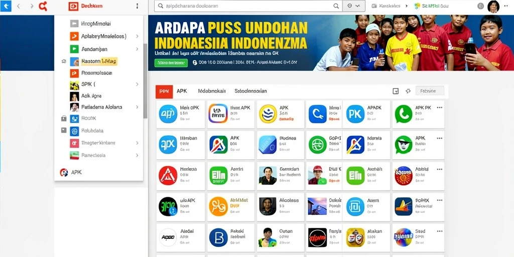Tampilan awal permainan yang menarik dan intuitif.