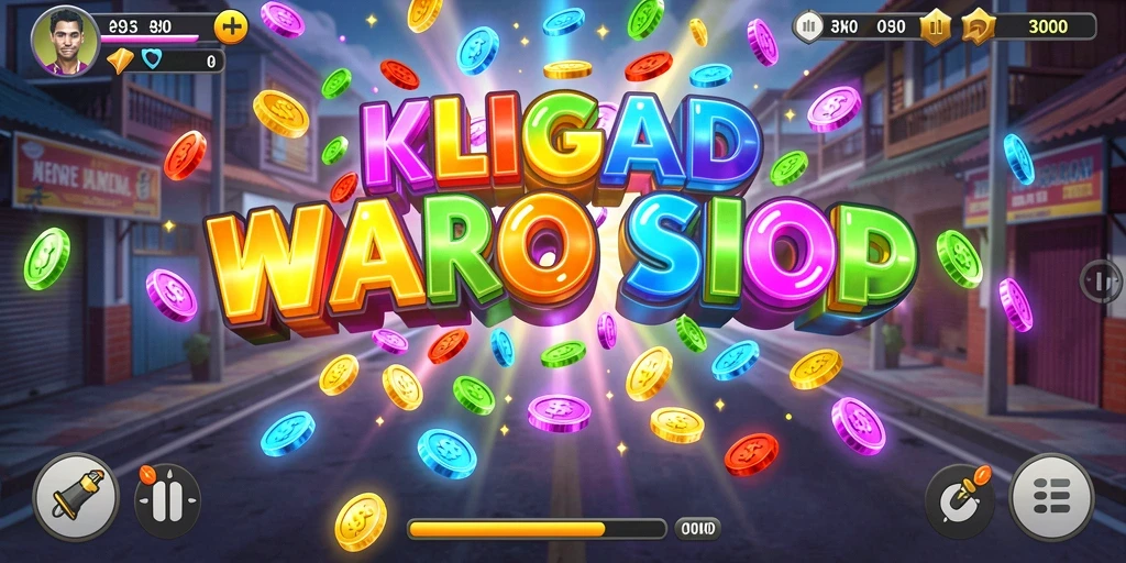 Tampilan awal game yang menarik dan interaktif.