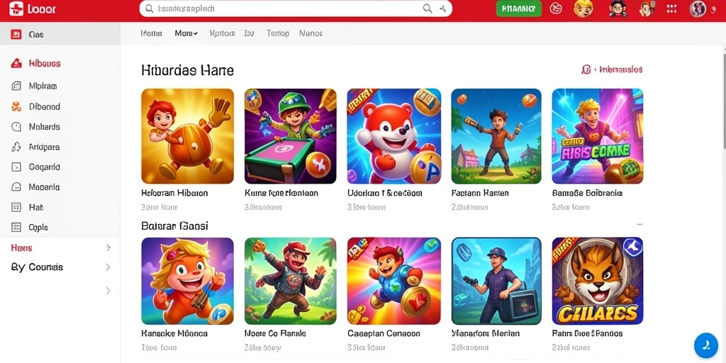 Tampilan menu utama yang menarik dan user-friendly.