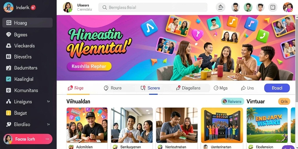Tangkapan layar karakter utama dalam aksi epik.